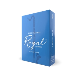 Rico Royal Bass Clarinet Reeds #2 
10-Pack