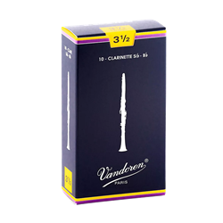 Vandoren Clarinet Reeds #3.5 10 Pack