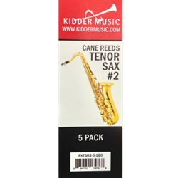 Kidder Music Service 5-Pack Tenor Sax Reeds #2